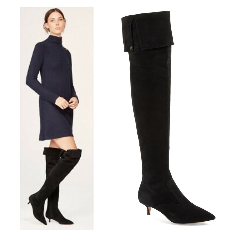 Tory Burch Elizabeth Over the Knee Heeled Boots
